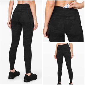 🍋 Lululemon Fast and Free Tight 28” *Non-Reflective* in Incognito Camo 🍋